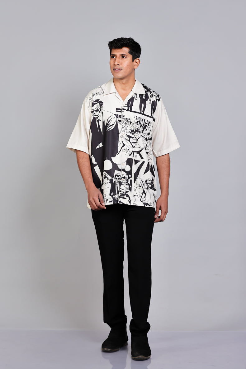 Artisanal Botanical Embroidered Shirt