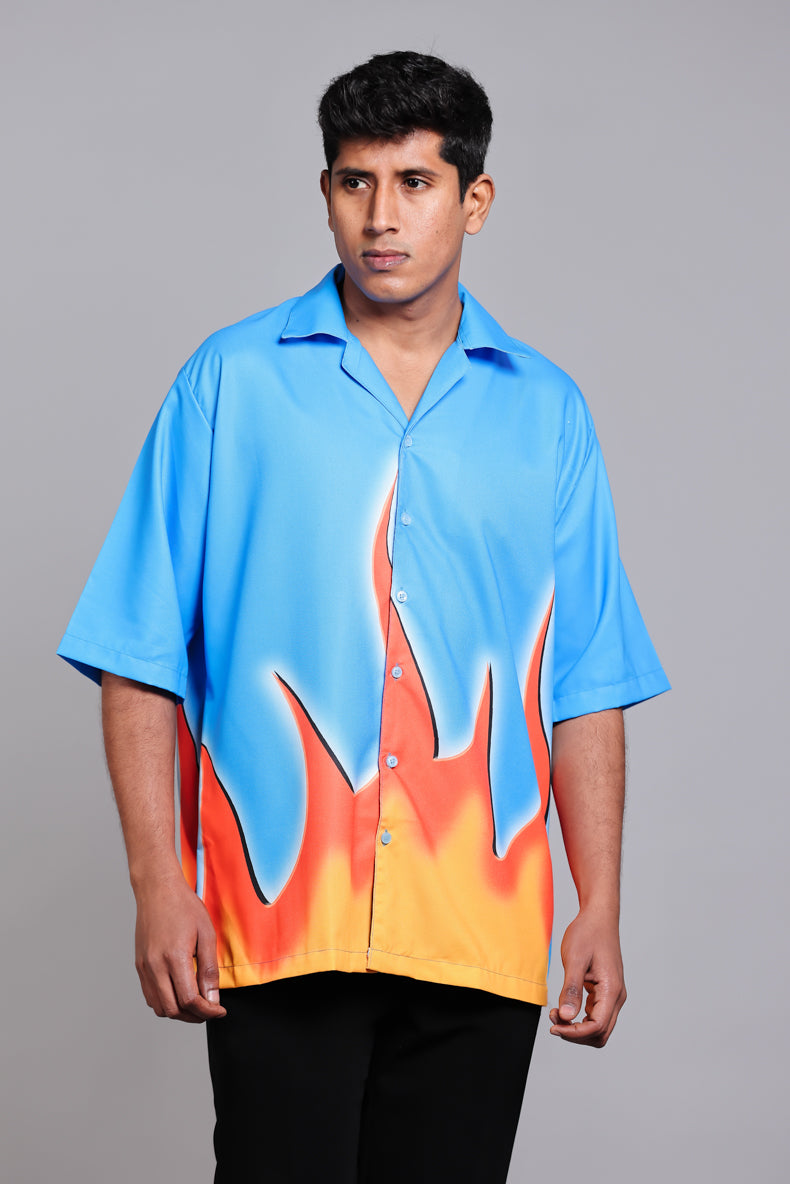 Azure Ignite Flame Shirt