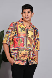 Osaka Tiger Retro Hawaiian Shirt